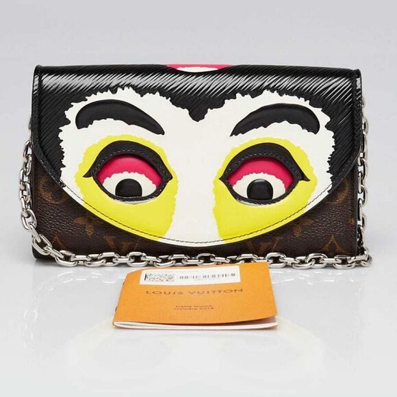 Louis Vuitton Limited Edition Monogram Canvas/Epi Leather Kabuki Chain Bag - Picture 12 of 12